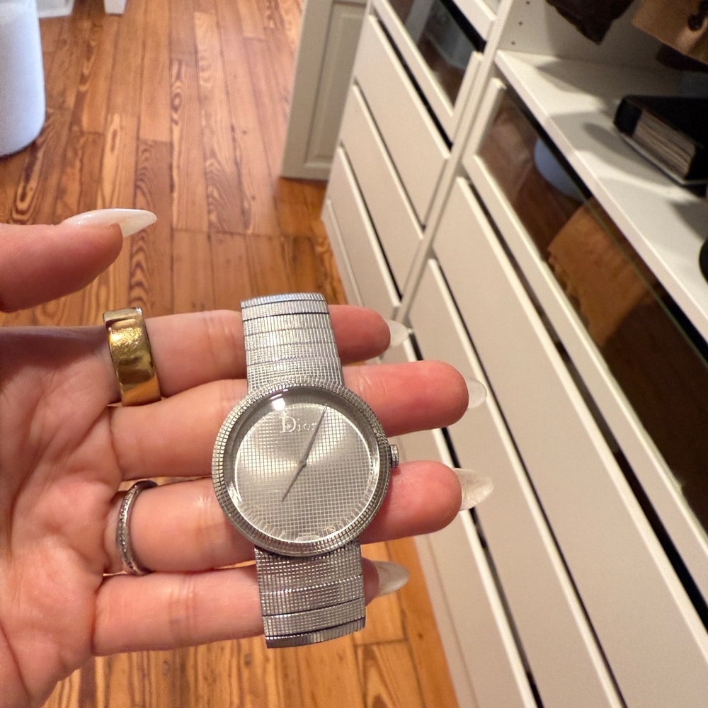 Dior Silver Mesh Smartwatch